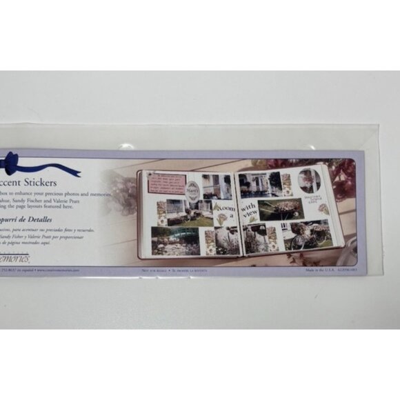 Potpourri Accent Stickers With Matching Journal Box By CM Memories - Picture 4 of 5